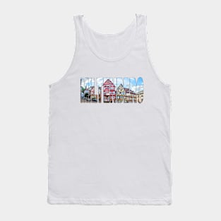 MILTENBERG - Germany View of Historic House Facades Tank Top